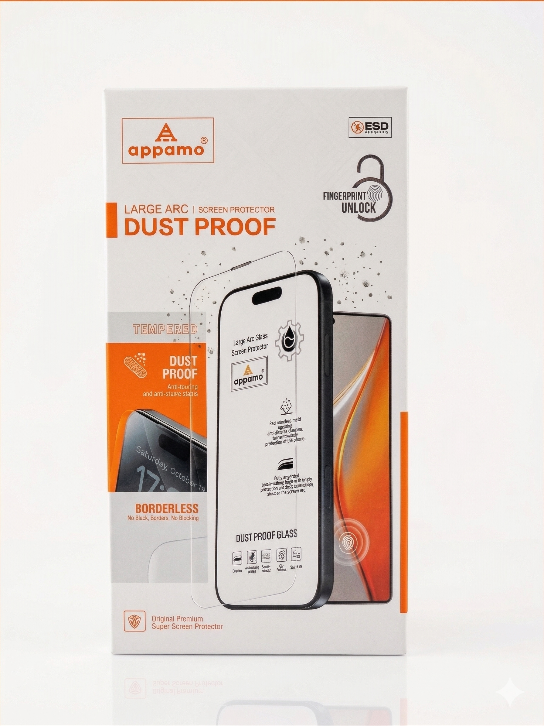 Borderless 400AB Dust Proof Protection Glass