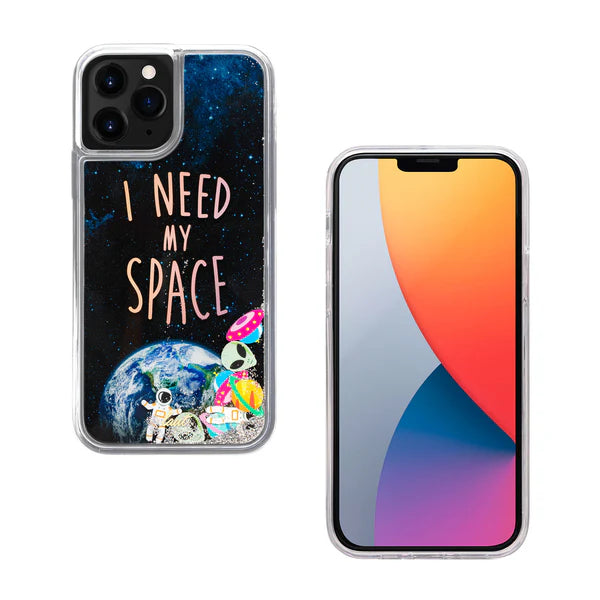 SPACE Liquid Glitter case for iPhone 12 series