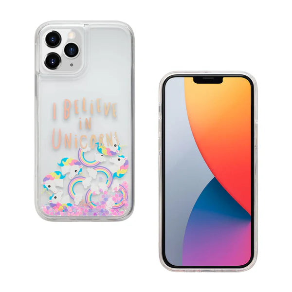 UNICORN Liquid Glitter case for iPhone 12 series