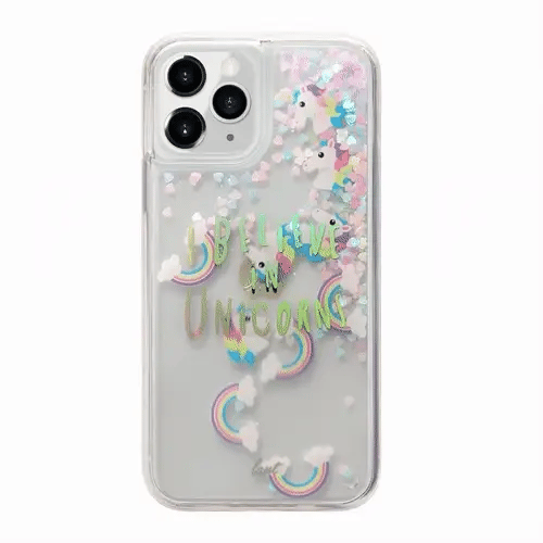 UNICORN Liquid Glitter case for iPhone 12 series