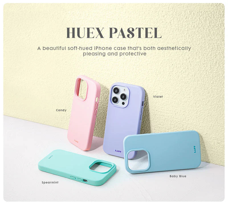 HUEX PASTEL | Soft Color Case | iPhone 15 Plus | 14 Plus