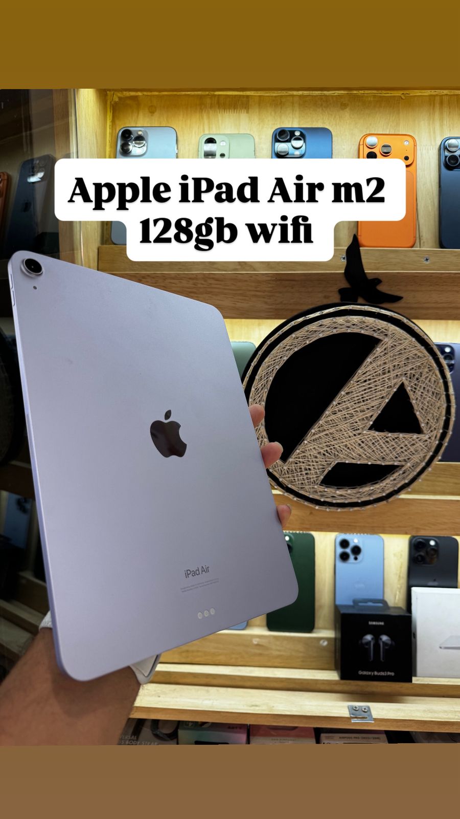 Apple iPad Air M2 (128GB, WiFi, Purple) | Pre-Owned